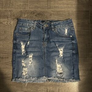 Jean skirt